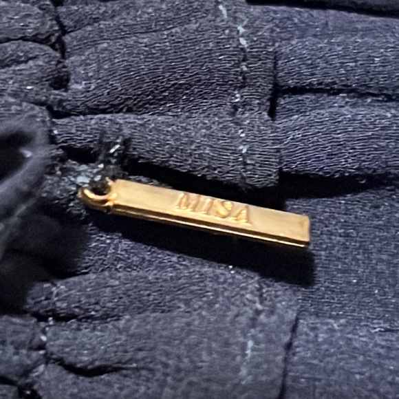 Misa Los Angeles Navy Livey Top - Picture 7 of 10